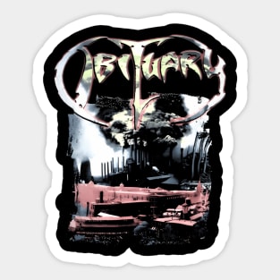 Obituary – World Demise Pollution Sticker